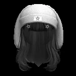 Grunge hair w/ bunny beanie in Black Roblox item under 100 Robux id 15029424591
